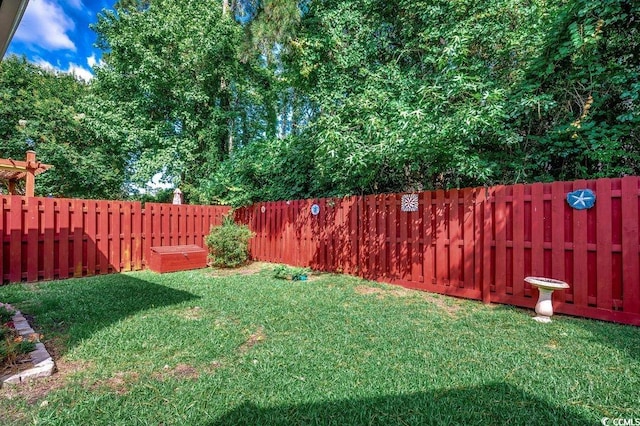 2602 Clearwater St, Myrtle Beach, SC 29579 - view of fenced backyard