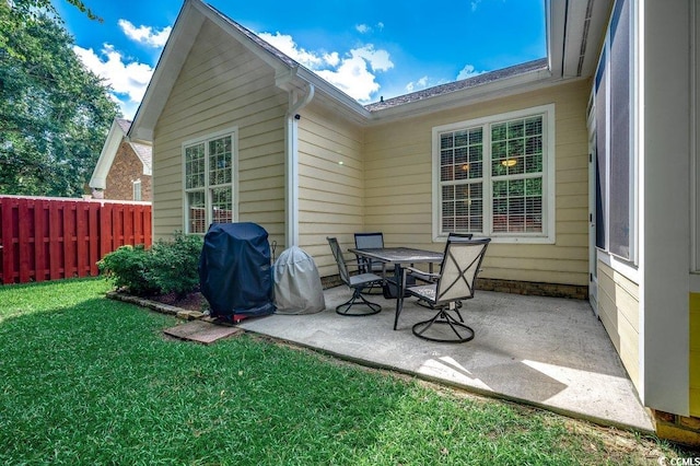2602 Clearwater St, Myrtle Beach, SC 29579 - view of patio with a grill