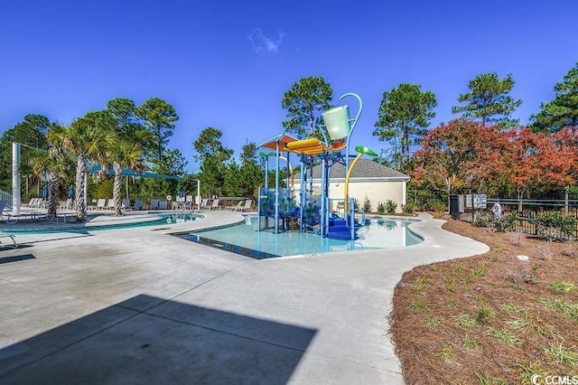 100 Culpepper Way Unit 1002, Myrtle Beach, SC 29579 - community pool featuring a patio area and a water play area