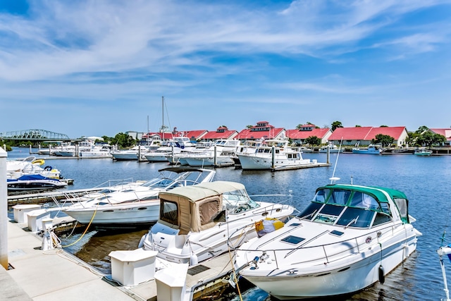 2450 Marsh Glen Dr Unit 112, North Myrtle Beach, SC 29582 - dock featuring a water view and view of marina