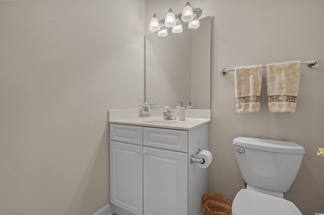 907 Tidewater Dr, North Myrtle Beach, SC 29582 - bathroom featuring toilet and vanity