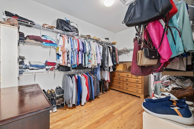 138 Copper Leaf Dr, Myrtle Beach, SC 29588 - spacious closet with wood finished floors