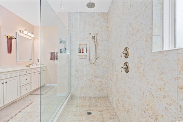 138 Copper Leaf Dr, Myrtle Beach, SC 29588 - full bath with walk in shower and vanity