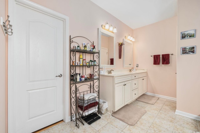138 Copper Leaf Dr, Myrtle Beach, SC 29588 - full bathroom featuring double vanity and baseboards