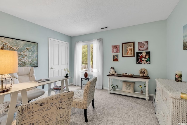 1064 Links Rd, Surfside Beach, SC 29575 - office space featuring carpet and a textured ceiling