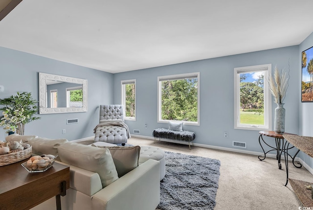 1064 Links Rd, Surfside Beach, SC 29575 - living room featuring carpet and baseboards