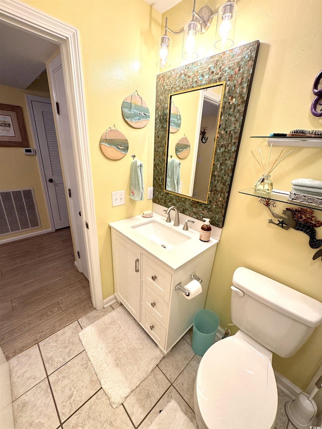 404 29th Ave N, North Myrtle Beach, SC 29582 - bathroom with vanity and tile patterned flooring
