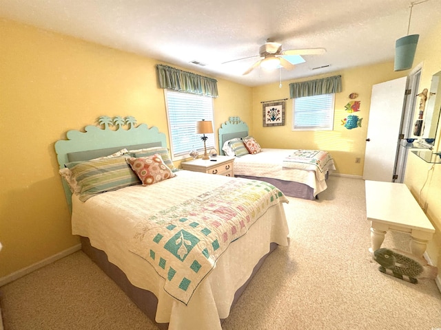 404 29th Ave N, North Myrtle Beach, SC 29582 - bedroom featuring carpet floors and ceiling fan