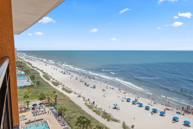 1501 S Ocean Blvd Unit 1039, Myrtle Beach, SC 29577 - water view with local beach