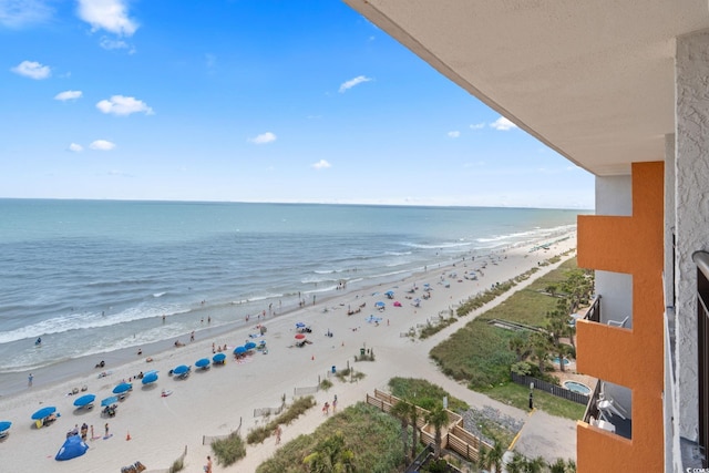 1501 S Ocean Blvd Unit 1039, Myrtle Beach, SC 29577 - water view with nearby beach