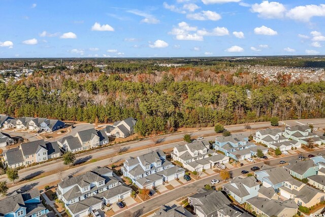 1857 Culbertson Ave Unit 1857, Myrtle Beach, SC 29577 - aerial view of property's location with nearby suburban area and a heavily wooded area