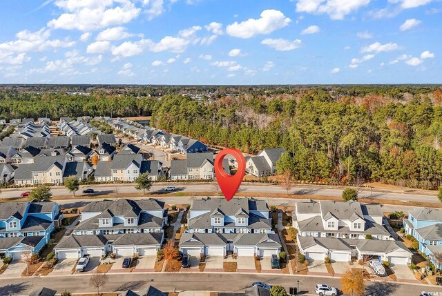 1857 Culbertson Ave Unit 1857, Myrtle Beach, SC 29577 - aerial perspective of suburban area featuring a heavily wooded area