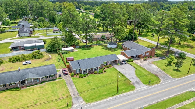 1005 S Main St, Mullins, SC 29574 - aerial perspective of suburban area