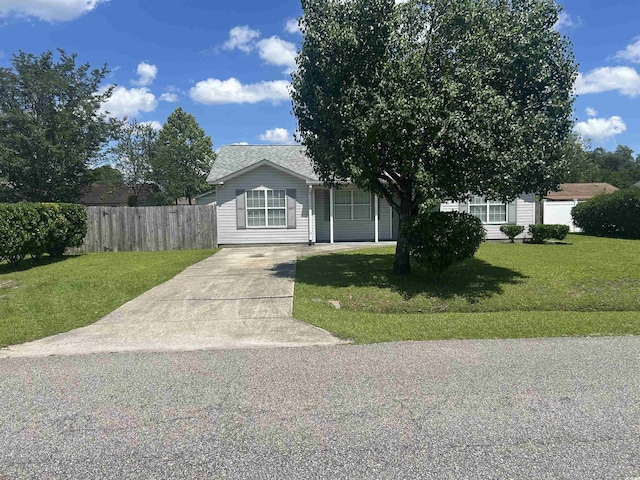 706 Jamie Ln, Conway, SC 29526 - view of property hidden behind natural elements with concrete driveway