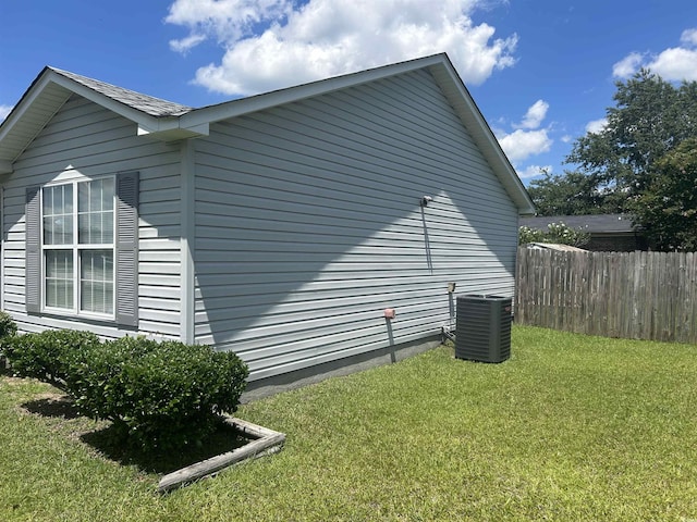 706 Jamie Ln, Conway, SC 29526 - view of home's exterior featuring a central air condition unit