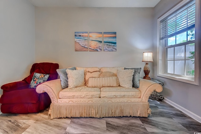 4355 Rivergate Ln Unit F, Little River, SC 29566 - living room with baseboards