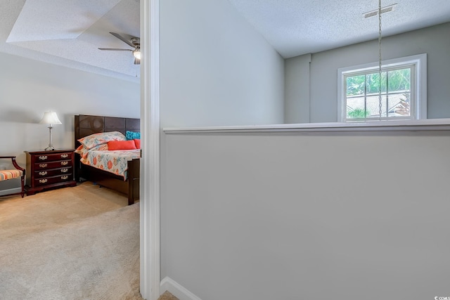 4355 Rivergate Ln Unit F, Little River, SC 29566 - carpeted bedroom with a textured ceiling