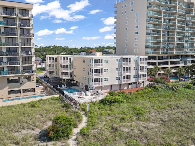 1011 S Ocean Blvd Unit 301, North Myrtle Beach, SC 29582 - view of apartment building / complex