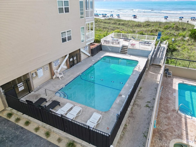 1011 S Ocean Blvd Unit 301, North Myrtle Beach, SC 29582 - community pool with a water view