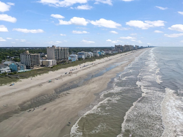 1011 S Ocean Blvd Unit 301, North Myrtle Beach, SC 29582 - aerial view of expansive beach