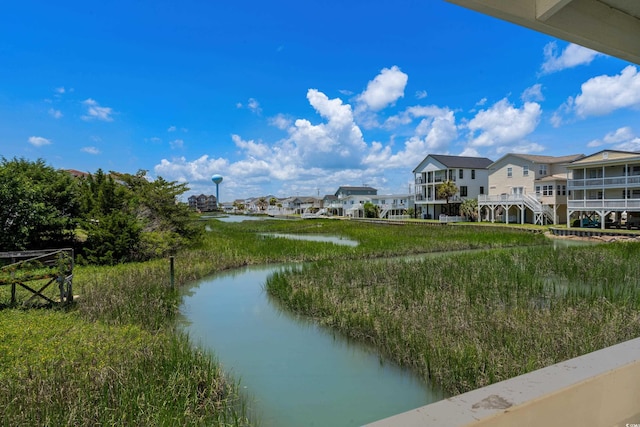 6301 N Ocean Blvd Unit 2B, North Myrtle Beach, SC 29582 - water view with nearby suburban area