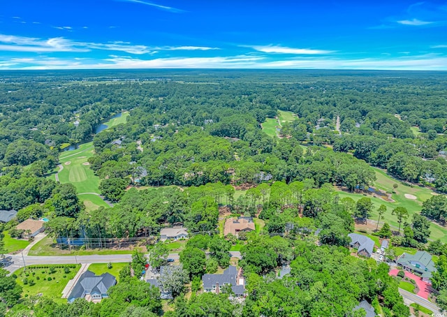 189 Aspen Loop, Pawleys Island, SC 29585 - aerial view of property's location with a local golf course and nearby suburban area