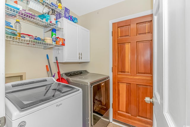 189 Aspen Loop, Pawleys Island, SC 29585 - washroom with cabinet space and washer and dryer