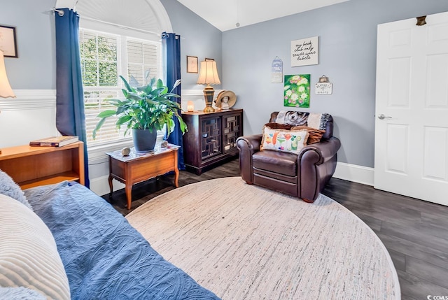 3907 Stillwood Dr, Myrtle Beach, SC 29588 - bedroom featuring lofted ceiling and wood finished floors