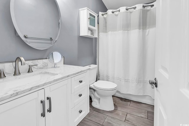 3907 Stillwood Dr, Myrtle Beach, SC 29588 - bathroom with vanity and curtained shower