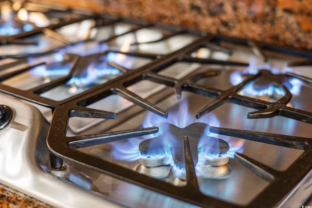 350 Saint Julian Ln, Myrtle Beach, SC 29579 - kitchen view of stainless steel cooktop