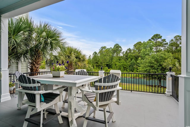 350 Saint Julian Ln, Myrtle Beach, SC 29579 - view of patio with outdoor dining space