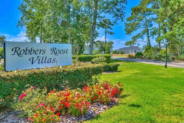 832 Villa Dr Unit 832, North Myrtle Beach, SC 29582 - community / neighborhood sign with a lawn
