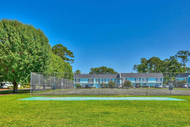 832 Villa Dr Unit 832, North Myrtle Beach, SC 29582 - view of home's community featuring a tennis court