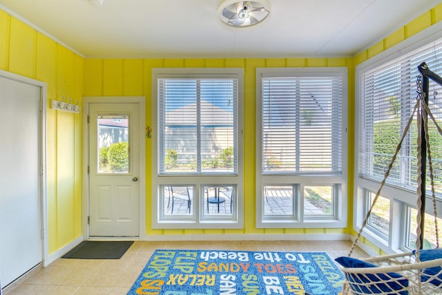 832 Villa Dr Unit 832, North Myrtle Beach, SC 29582 - sunroom featuring tile patterned flooring and healthy amount of natural light