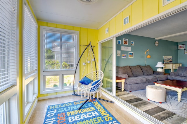 832 Villa Dr Unit 832, North Myrtle Beach, SC 29582 - living room featuring tile patterned floors and healthy amount of natural light