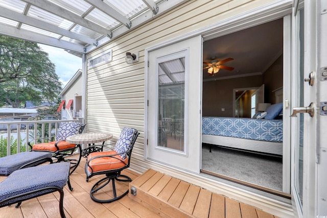 505 41st Ave S, North Myrtle Beach, SC 29582 - view of wooden terrace