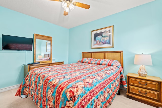 212 29th Ave N Unit 204, North Myrtle Beach, SC 29582 - bedroom with carpet flooring and a ceiling fan