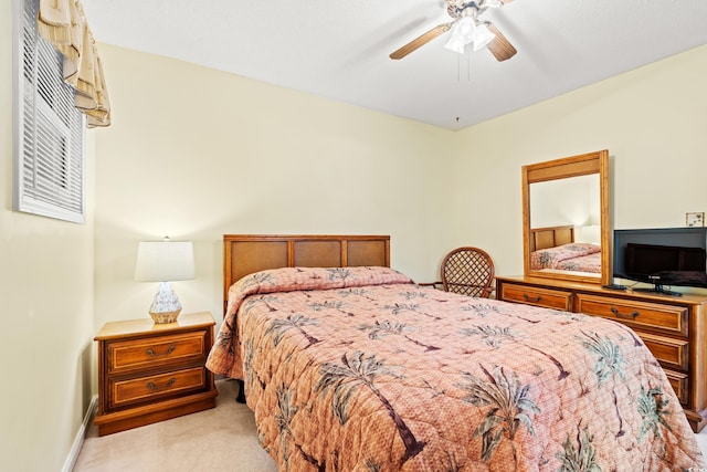 212 29th Ave N Unit 204, North Myrtle Beach, SC 29582 - bedroom featuring carpet flooring and ceiling fan
