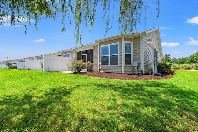 1590 Palmina Loop Unit A, Myrtle Beach, SC 29588 - back of property with a sunroom