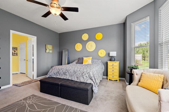 1590 Palmina Loop Unit A, Myrtle Beach, SC 29588 - bedroom featuring carpet floors and ceiling fan