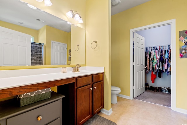 1590 Palmina Loop Unit A, Myrtle Beach, SC 29588 - full bath with vanity, tile patterned floors, and a walk in closet