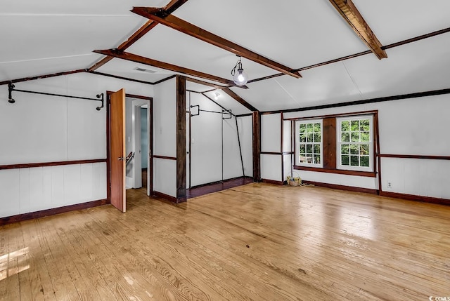 203 Lakeland Dr, Conway, SC 29526 - additional living space with light wood-style flooring and baseboards