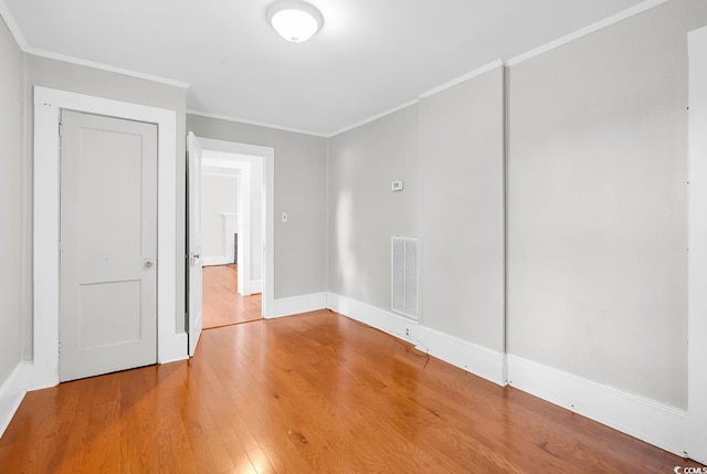 203 Lakeland Dr, Conway, SC 29526 - unfurnished room with wood finished floors and ornamental molding