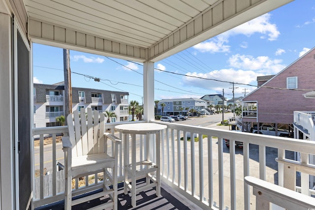 5000 N Ocean Blvd Unit E-2, North Myrtle Beach, SC 29582 - balcony with a residential view