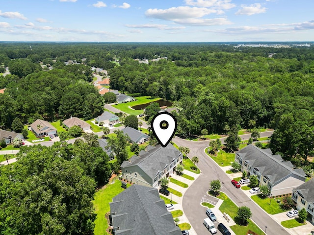 1428 Lanterns Rest Rd Unit 1428, Myrtle Beach, SC 29579 - aerial perspective of suburban area with a forest