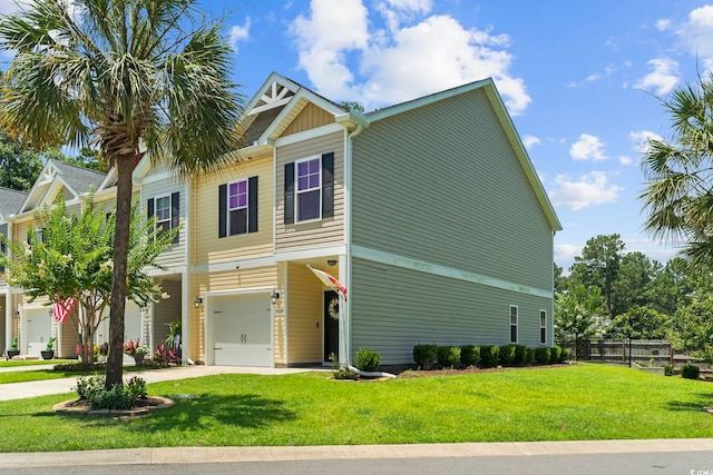 1428 Lanterns Rest Rd Unit 1428, Myrtle Beach, SC 29579 - view of front facade with a garage and driveway