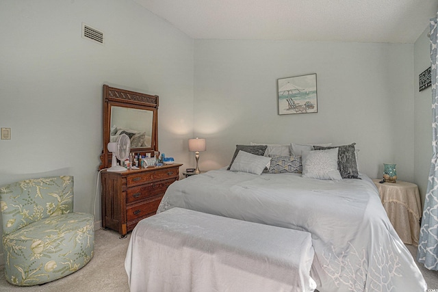6570 Pebble Beach Cres, Myrtle Beach, SC 29588 - bedroom with light carpet and vaulted ceiling