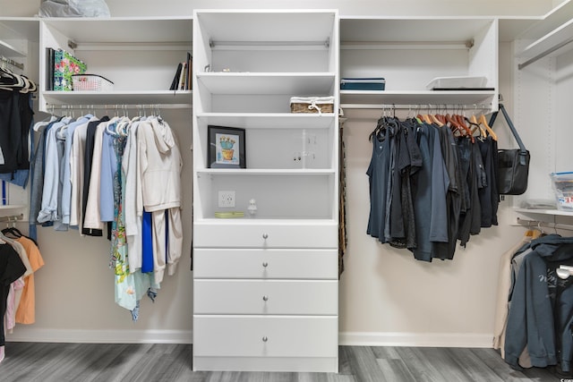 3647 Diamond Stars Way, Little River, SC 29566 - walk in closet featuring wood finished floors