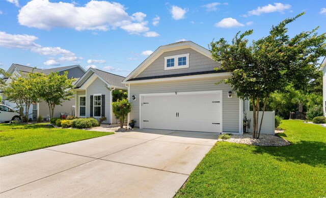 3647 Diamond Stars Way, Little River, SC 29566 - view of front of home with a front yard and driveway