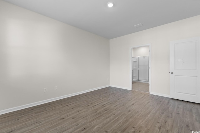 1128 Sennema Cir, Myrtle Beach, SC 29588 - empty room with wood finished floors and baseboards